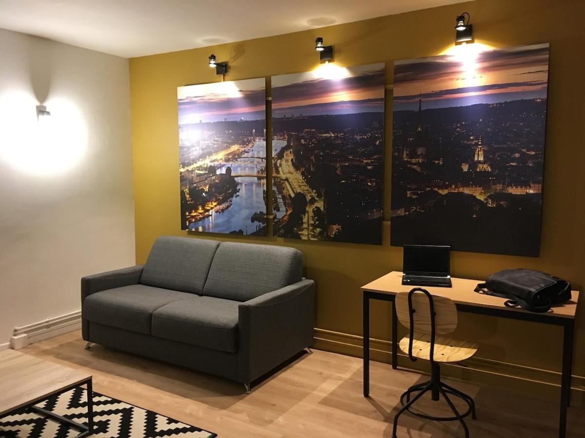 La Cathedrale - Vue Sur Seine Apartment Руан Екстериор снимка